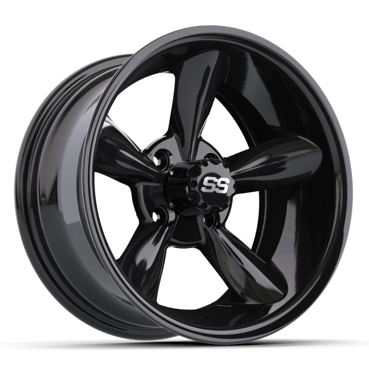 12&Prime; GTW&reg; Godfather Black Wheel