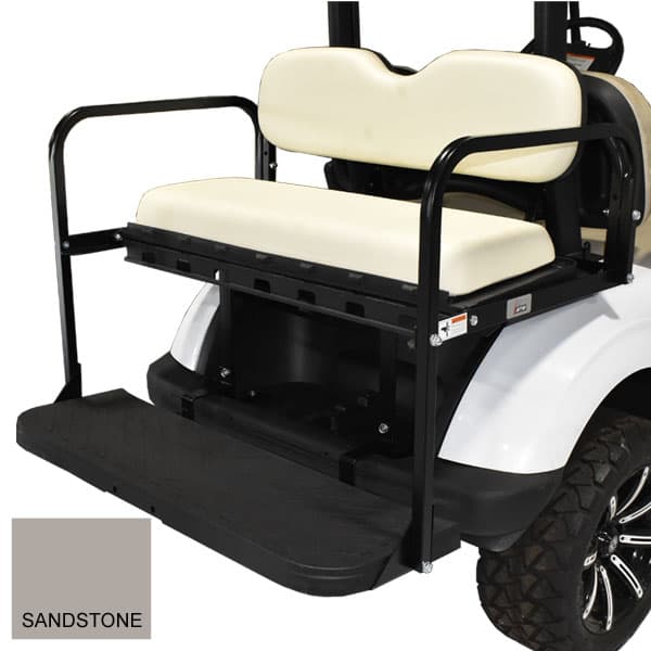 GTW&reg; MACH3 Rear Flip Seat for EZGO RXV - Sandstone