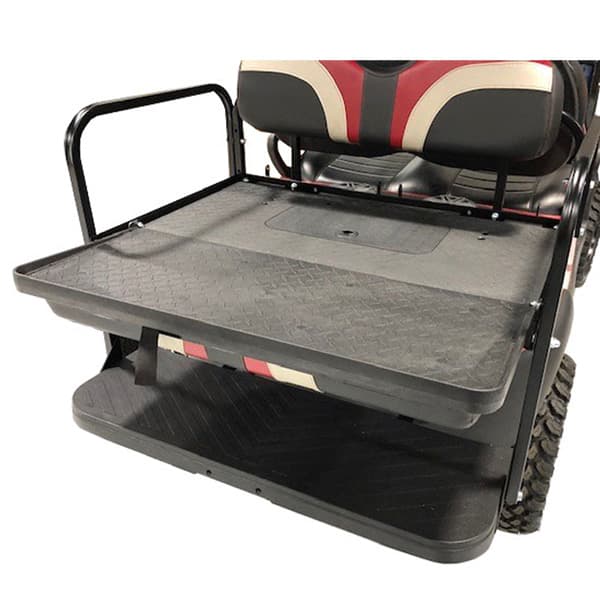 2008-Up EZGO RXV - GTW Mach3 Black Rear Flip Seat