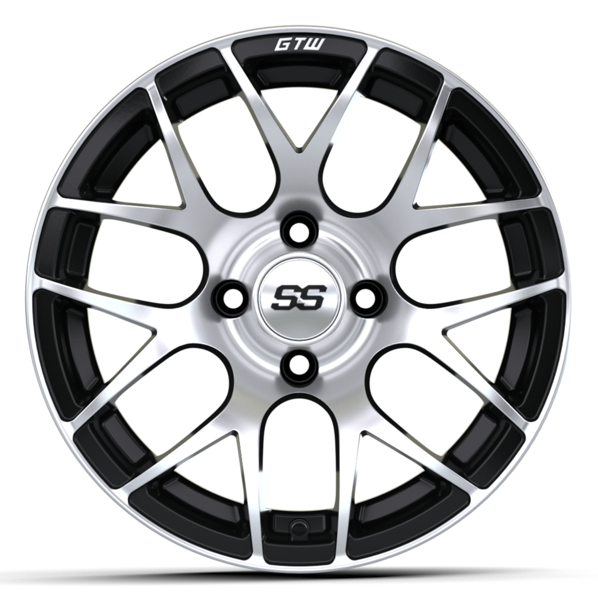 14&Prime; GTW&reg; Pursuit Black with Machined Accents Wheel