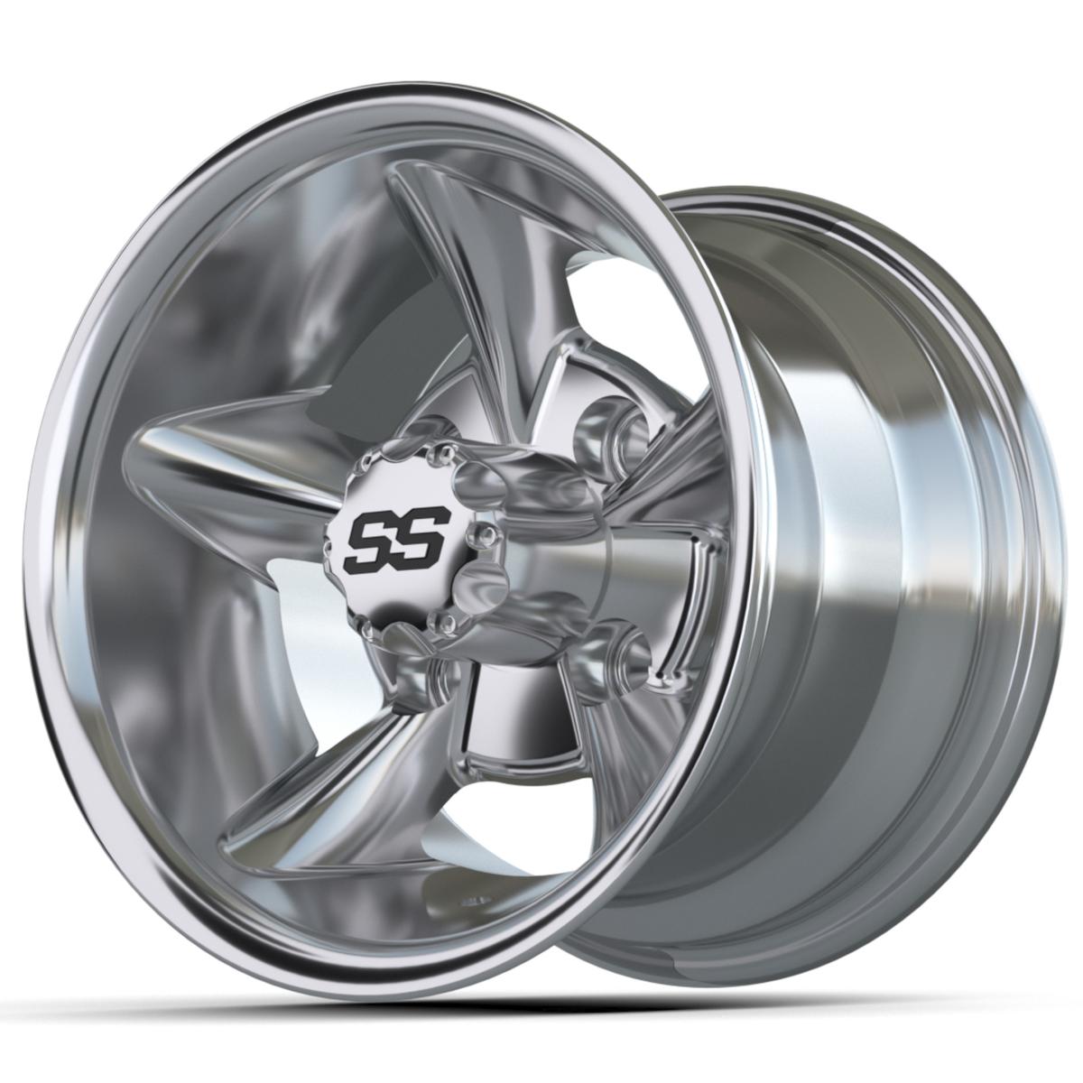 10&Prime; GTW&reg; Godfather Chrome Wheel