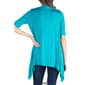 Womens 24/7 Comfort Apparel Loose Fit Half Sleeve Cardigan - image 2