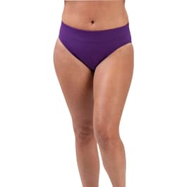 Womens Dolfin&#40;R&#41; Aquashape Solid Moderate Brief Swimsuit Bottom