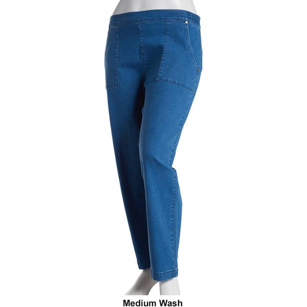 Womens Hasting & Smith Pull On Denim Pants - Short