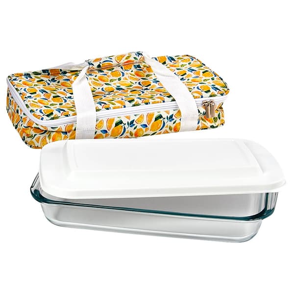 Homemaker 3pc. Bake N'' Take Lemons Bakeware - image 