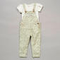 Toddler Girl Kensie Girl 2pc. Solid & Floral Twill Overall Set - image 1