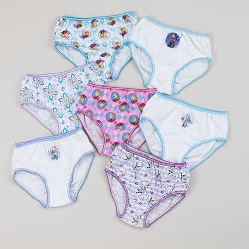 Girls Disney 7pk. Frozen Underwear - image 