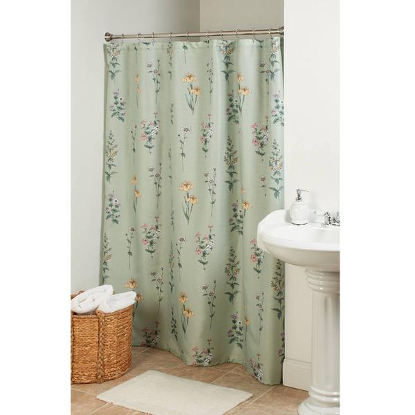Brio Floral Shower Curtain - image 