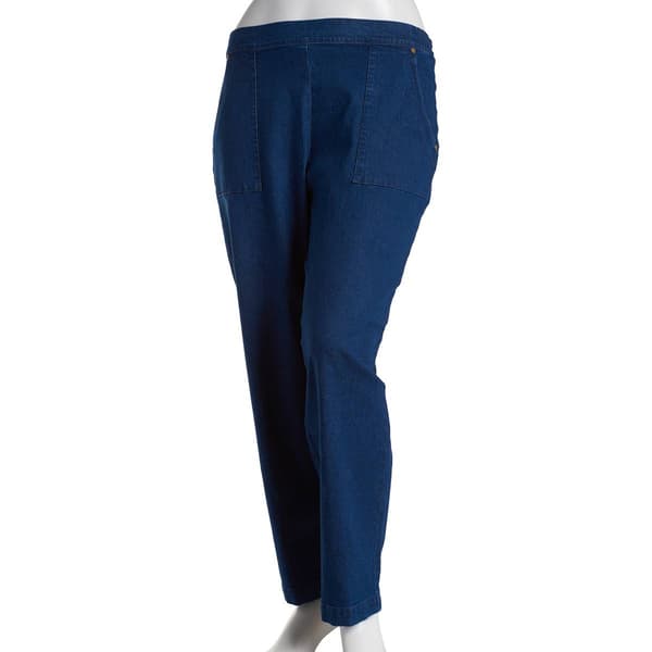 Womens Hasting & Smith Pull On Denim Pants - Short