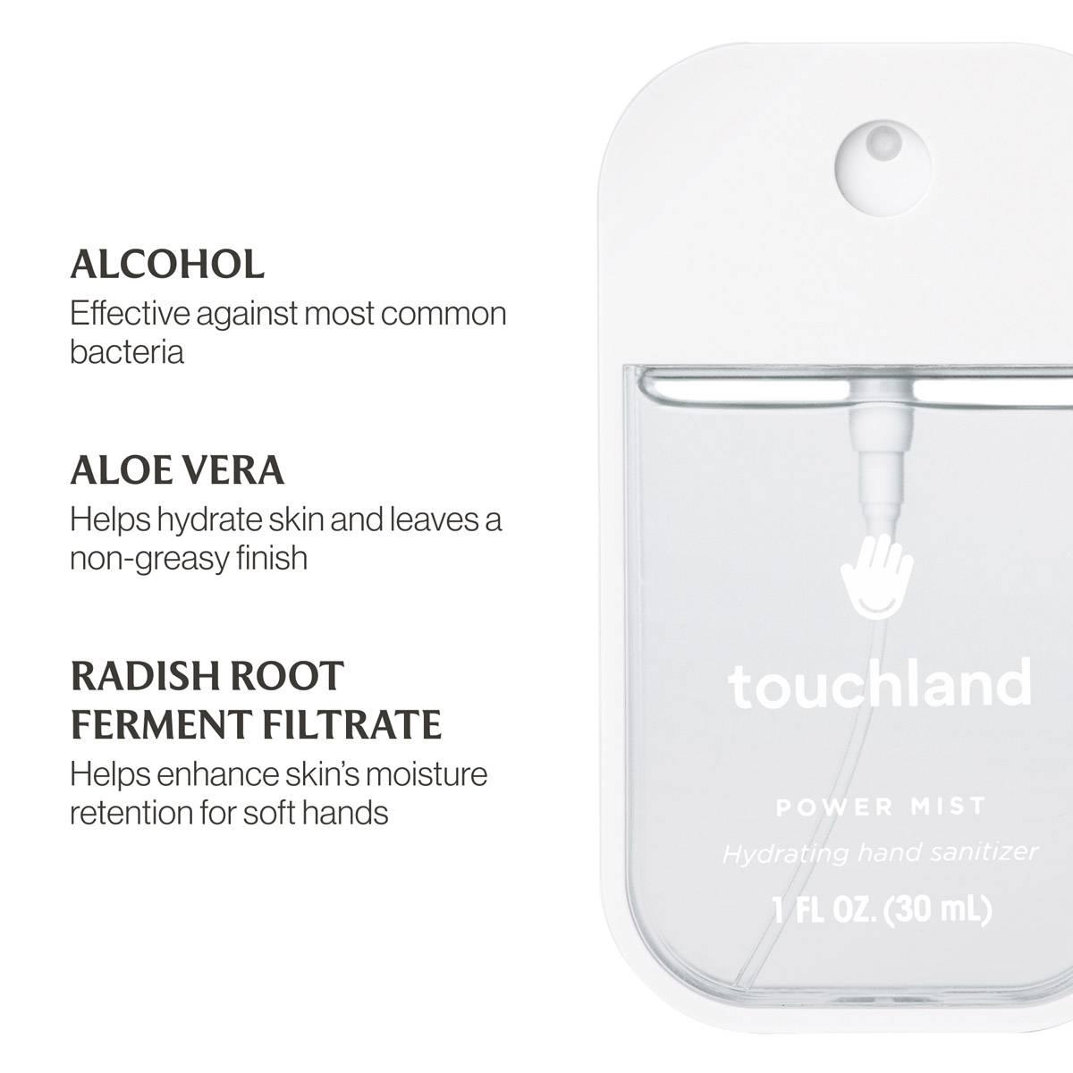 Touchland Beach Coco Power Mist Hydrating Hand Sanitizer