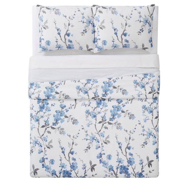 Cannon Kasumi Floral 3pc. Duvet Cover Set