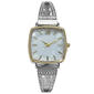 Womens Two-Tone Mother of Pearl Dial Gold Watch - LWBN11BV - image 1