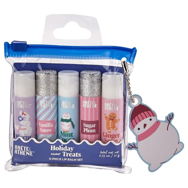 Arete & Athene Holiday Sweet Treats 5pc. Lip Balm Set - image 
