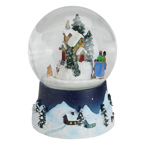 Northlight Seasonal Animated Christmas Village Water Globe