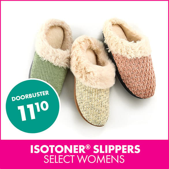 Isotoner Slippers 