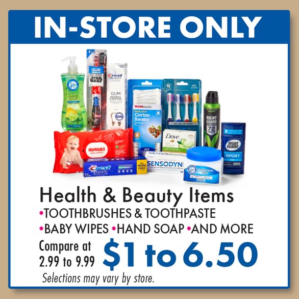 Health & Beauty Items