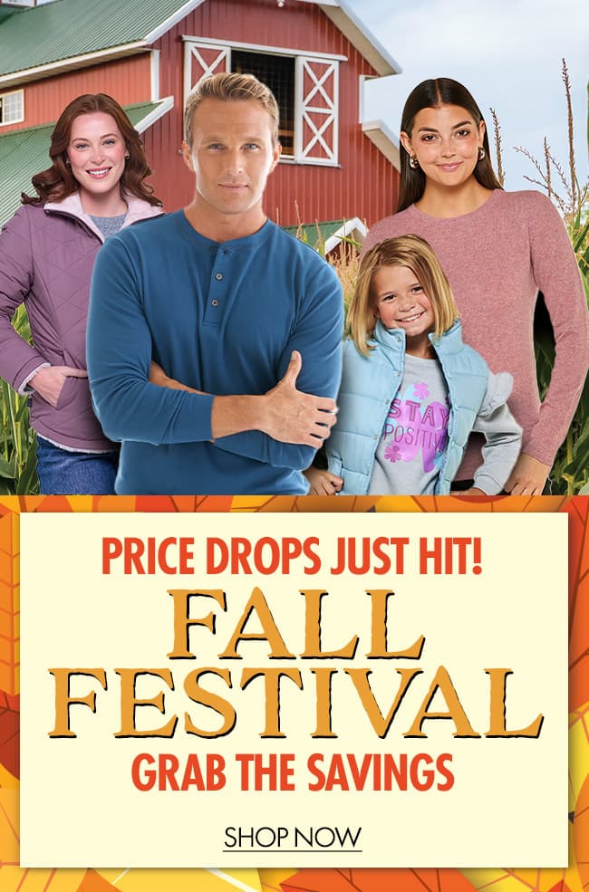 Price Drops Just Hit! Grab Fall Festival Savings