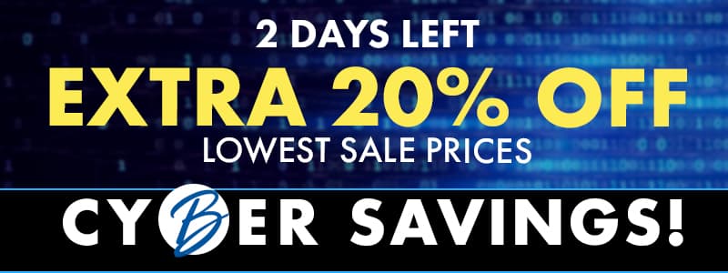 Extra 20% OFF Cyber Deals