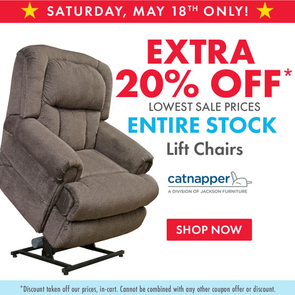 Extra 20% Off lift chairs