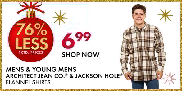 Mens Architect Flannel Shirts 