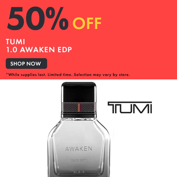50% Off Tumi 1.0 Awaken Eau de Parfum