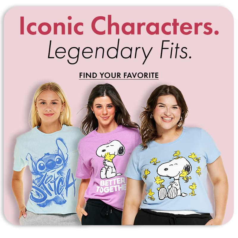 Shop Juniors Character Shop
