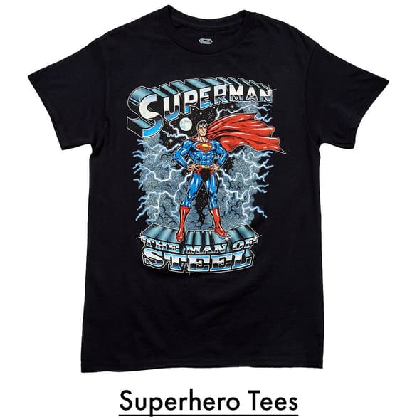 Shop Superhero Tees 