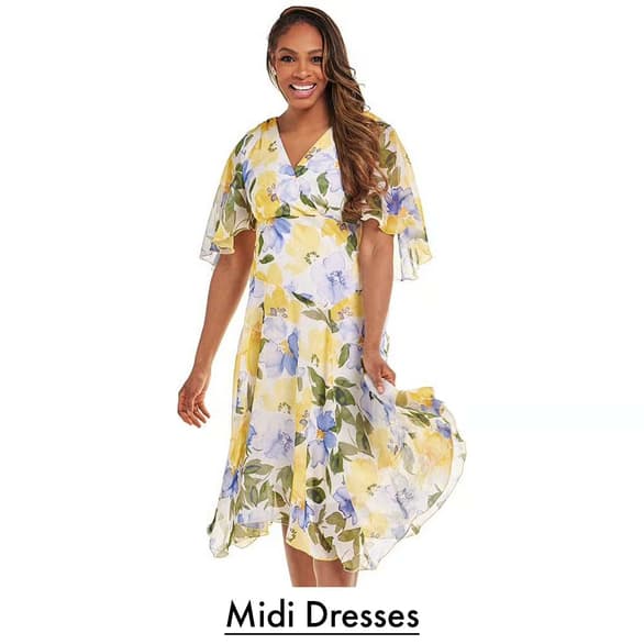 cocktail hour dress Golden hour dress – Line & Dot main image 0