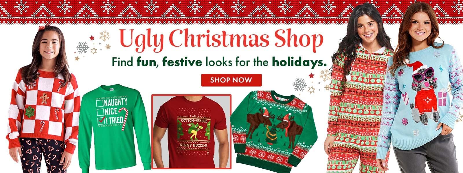 Shop the Ugly Christmas Shop