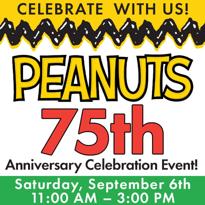 Celebrate the 75th Peanuts Anniversary with Boscov's 