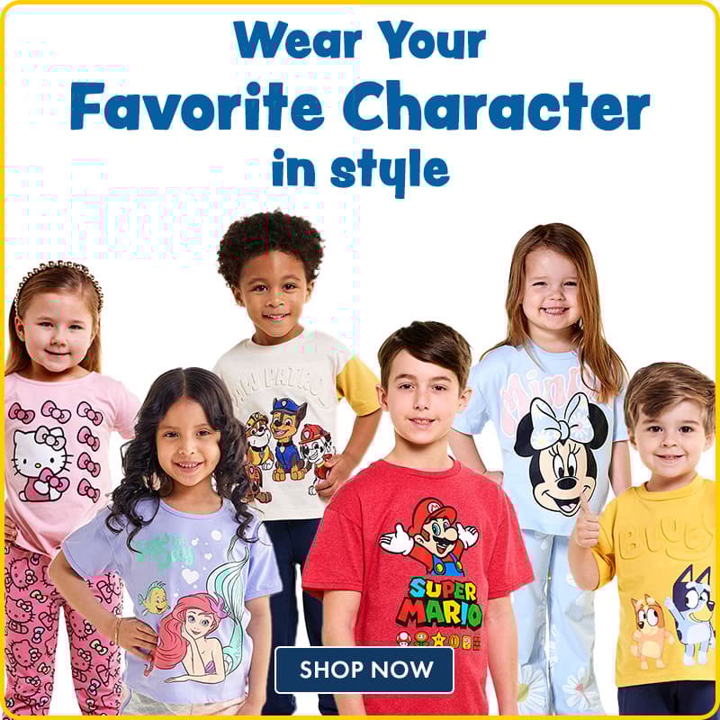 Wear Your Favorite Character in Style
Shop Now