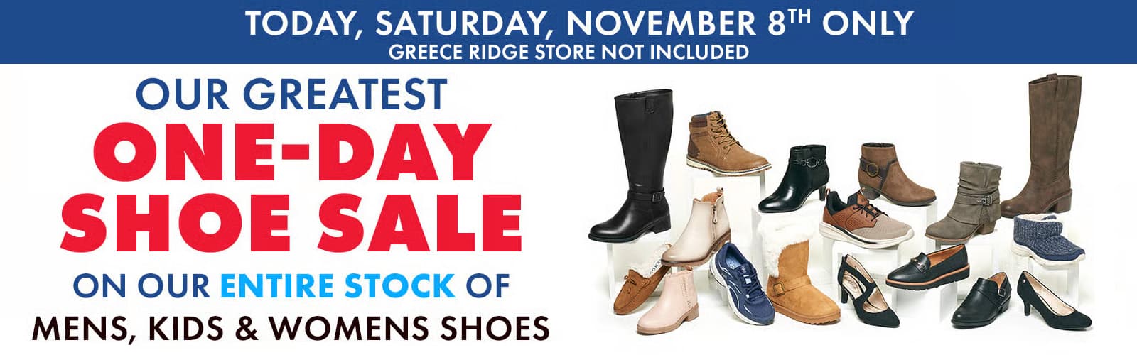 50% Off Shoes online only