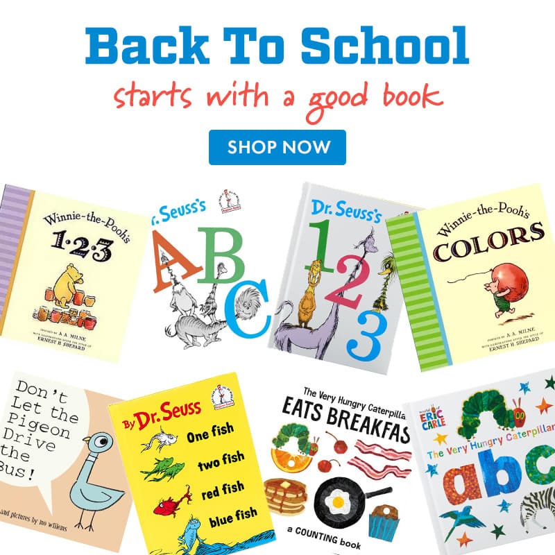 Back To School 
Starts with a good book
Shop Now