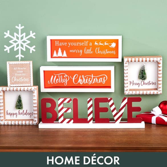 Shop Christmas Home Decor