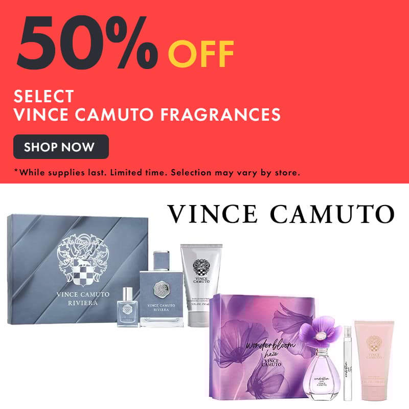 50% Off Select Vince Camuto fragrances
