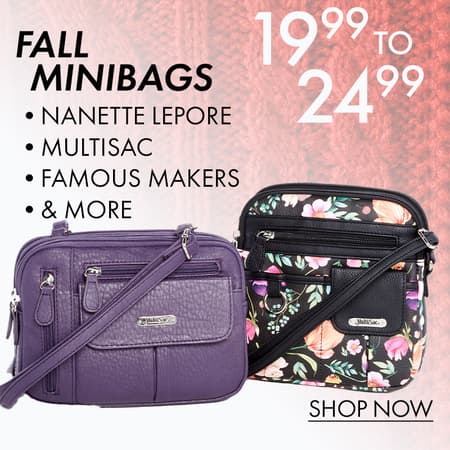 Fall Minibags $19.99-$24.99