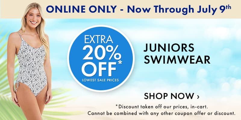 Womens & Juniors Swimwear
