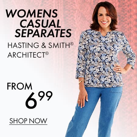 Womens Casual Separates from $6.99