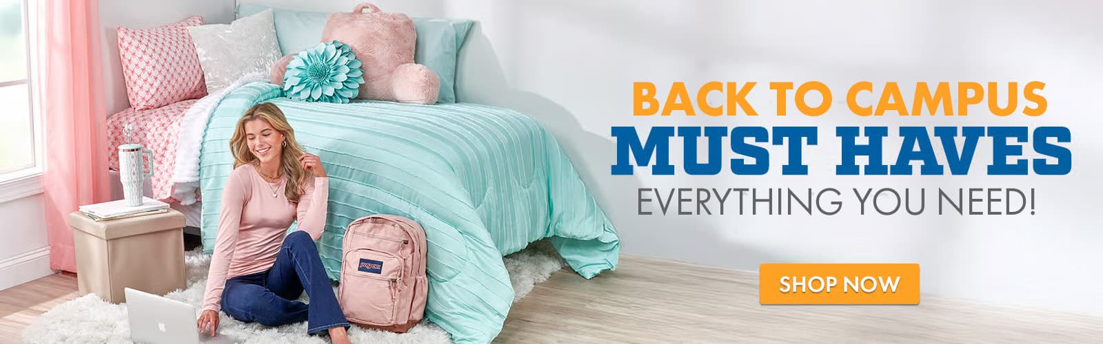Forgot something for back to dorm? We have you covered!