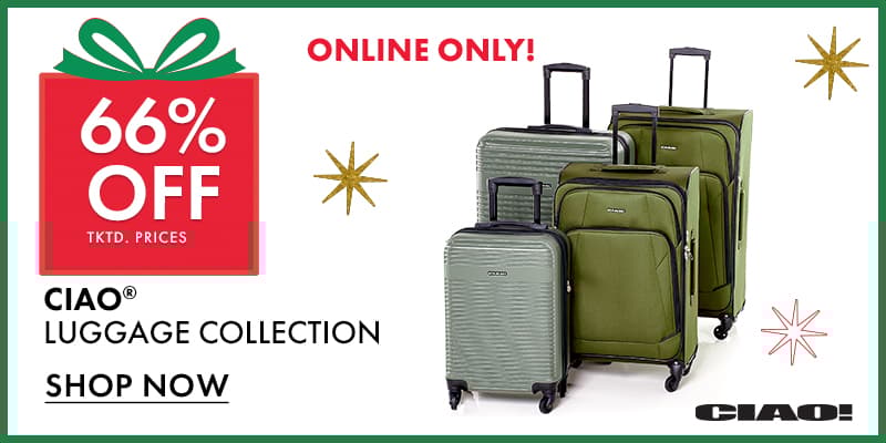 66% OFF Ciao Luggage Collection 