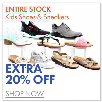 Extra 20% Off Kids Shoes