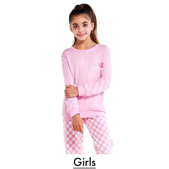 FROG PJ's Sleepwear Winter Pajama Set Girls Large L 10-12 