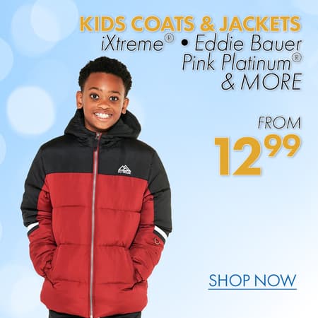 Kids Coats & Jackets By iXtreme®, Eddie Bauer, Pink Platinum®, & more From $12.99