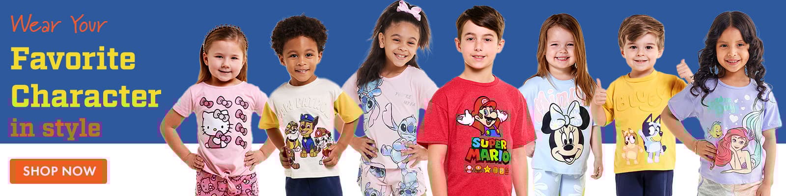 Wear Your Favorite Character in Style
Shop Now