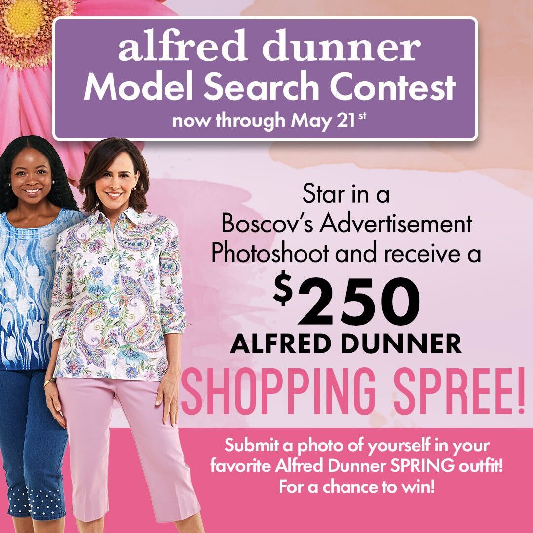 Alfred Dunner "Model for a Day" Search Contest