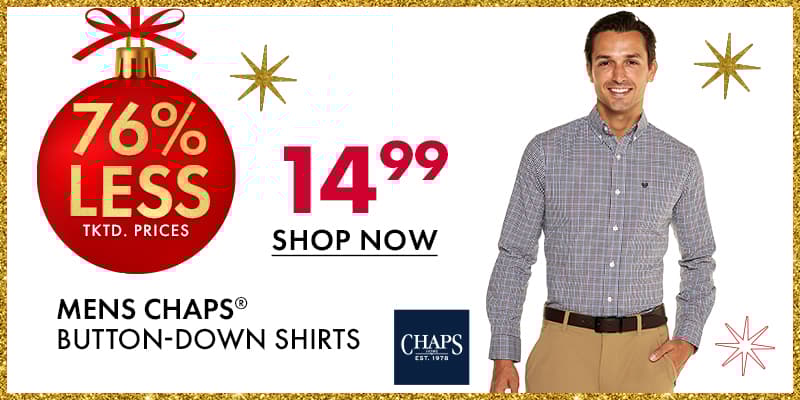 Mens Chaps Button Downs $14.99
