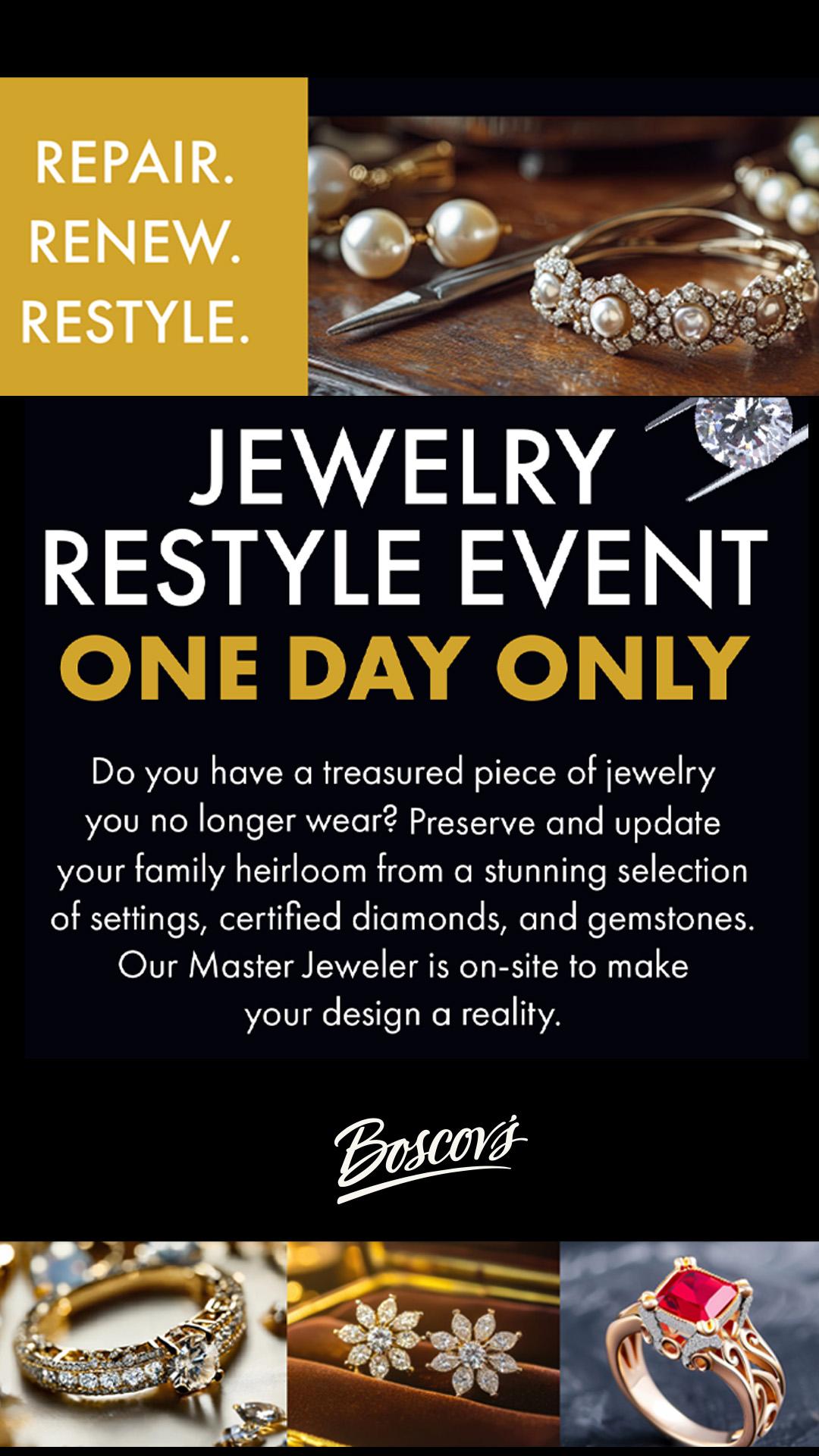Jewelry Restyle Event