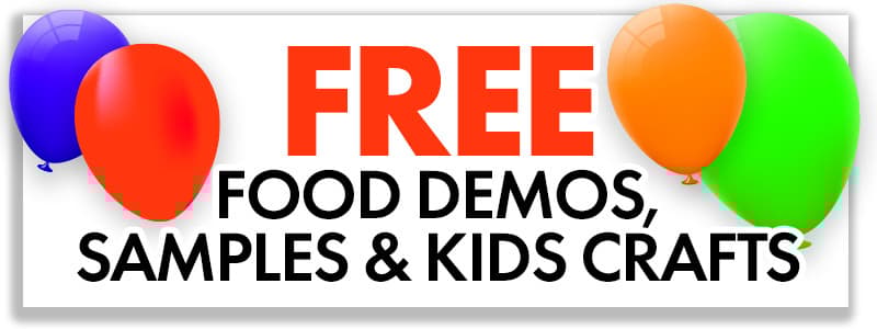 Free Food Demos & Samples