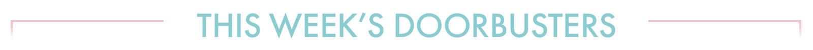 Doorbusters