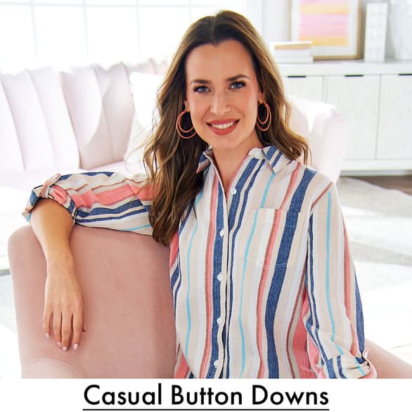 Shop All Womens Casual Button Downs Today!